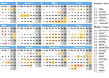 Osterferien NRW 2024