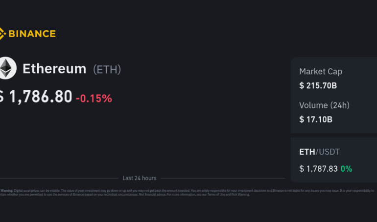ethereum kurs dollar
